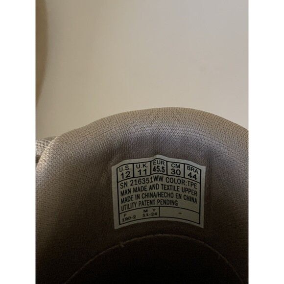 Skechers Slip ins Arch Fit Mens Extra Wide 12 Taupe Go Walk Max Cushion NIB - Picture 11 of 14